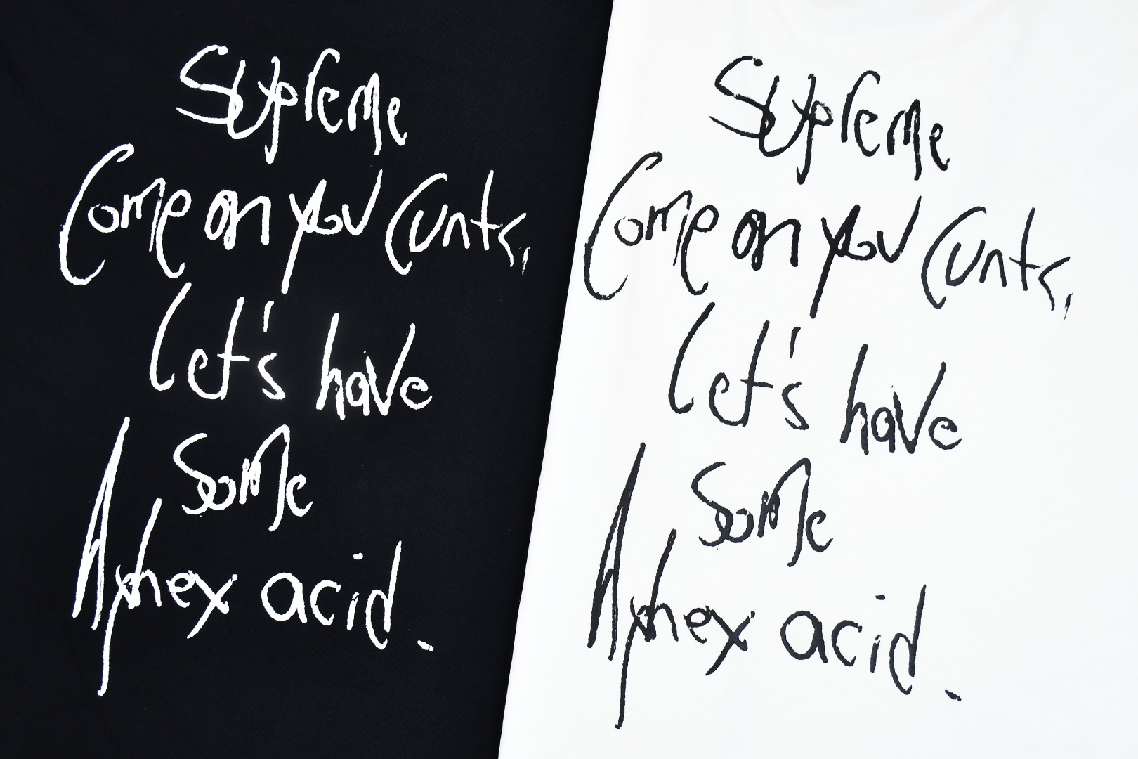 Supreme スプリーム メンズTシャツ 比基尼歌手人像異人印花短袖Tシャツ 全2色 - 画像 5