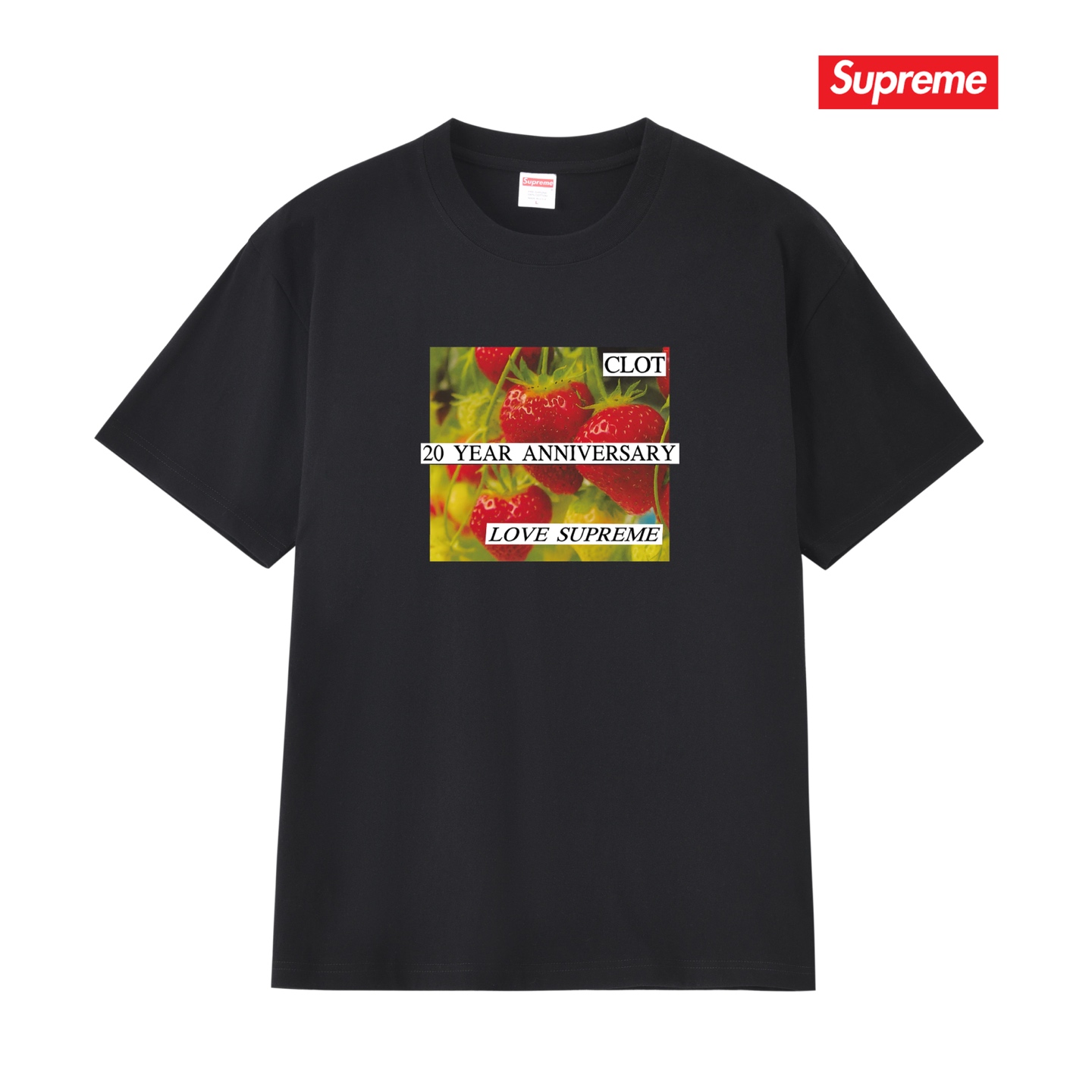 SUPREME スーパーイースト 20周年 Tシャツ ロゴ グラフィック Tシャツ 全4色