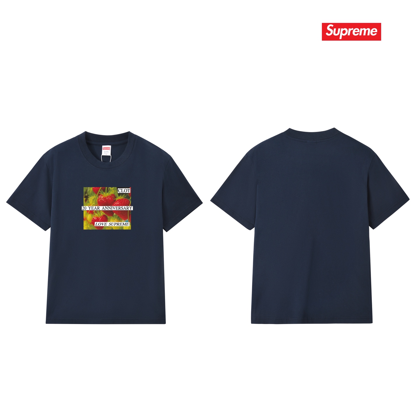 SUPREME スーパーイースト 20周年 Tシャツ ロゴ グラフィック Tシャツ 全4色 - 画像 2