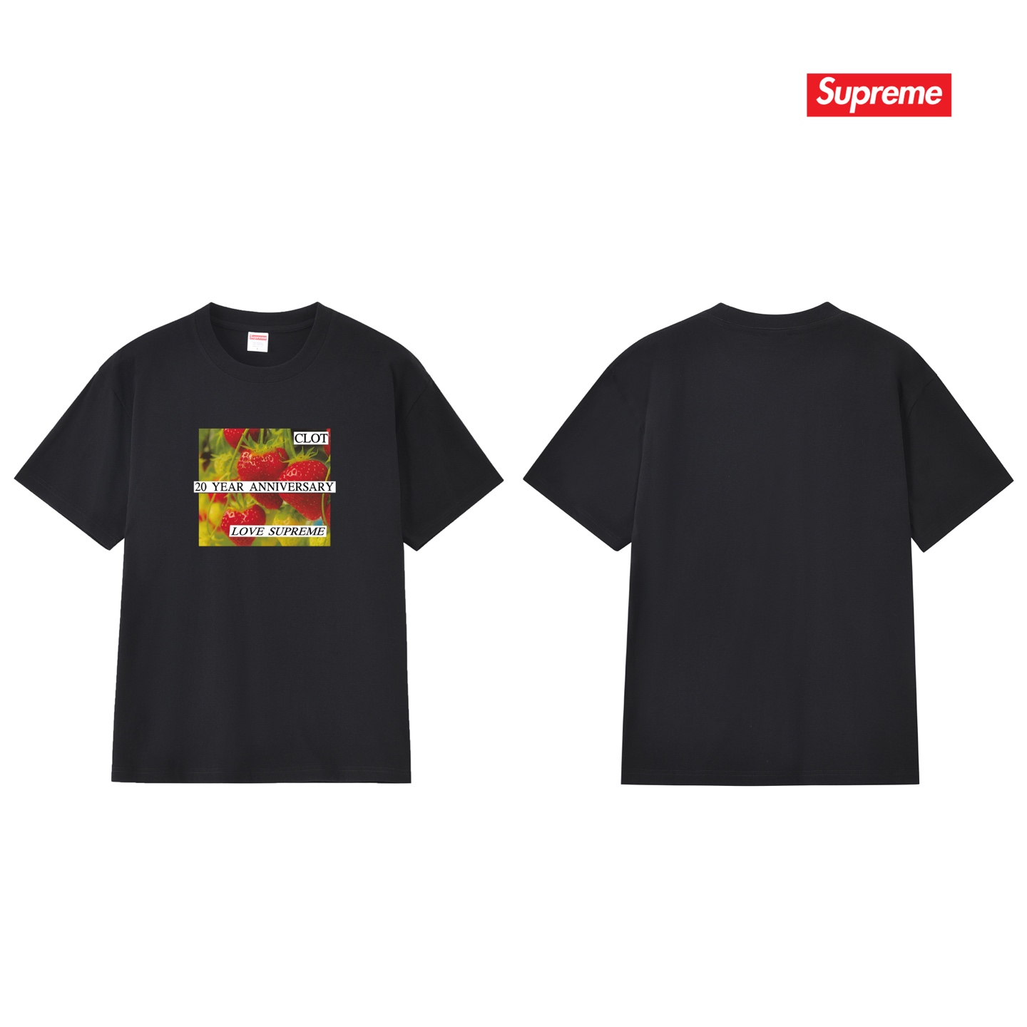 SUPREME スーパーイースト 20周年 Tシャツ ロゴ グラフィック Tシャツ 全4色 - 画像 4