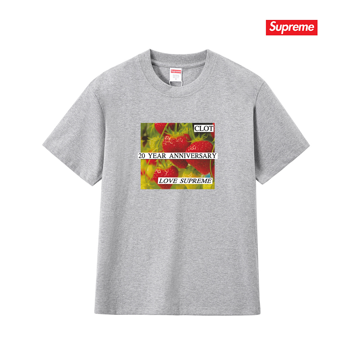 SUPREME スーパーイースト 20周年 Tシャツ ロゴ グラフィック Tシャツ 全4色 - 画像 7