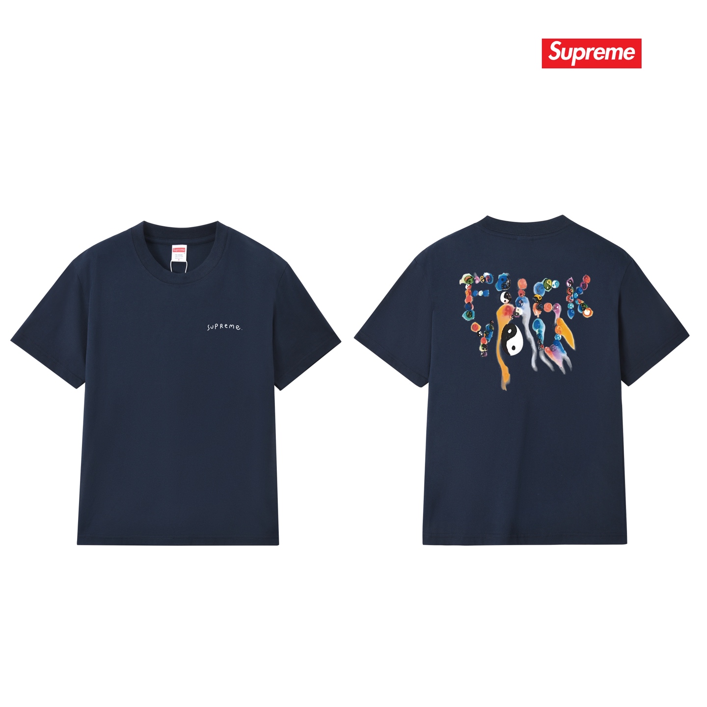 Supreme スプリーム ロゴTシャツ フィンクコラボ 限定 全6色 - 画像 7