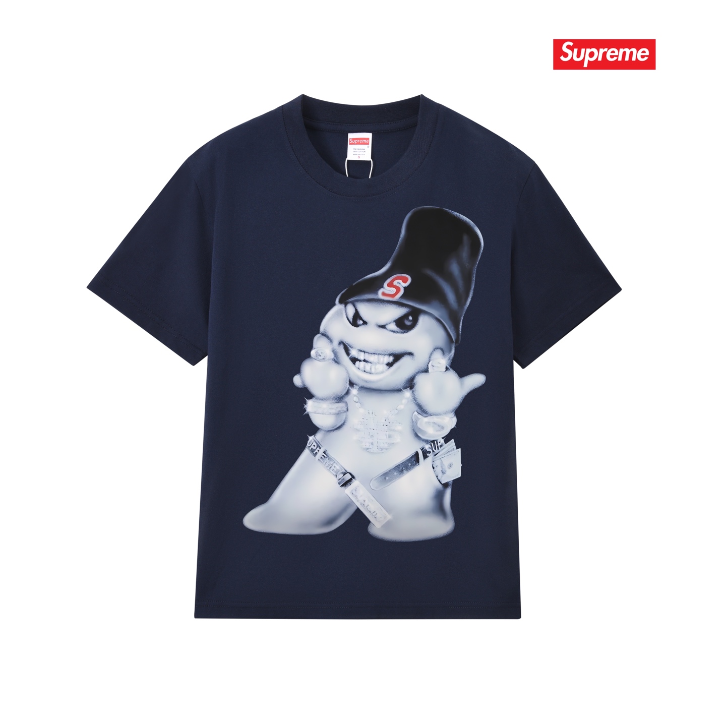 SUPREME スープレム メンズTシャツ バンカーロゴ トゥバック 4色展開 - 画像 5