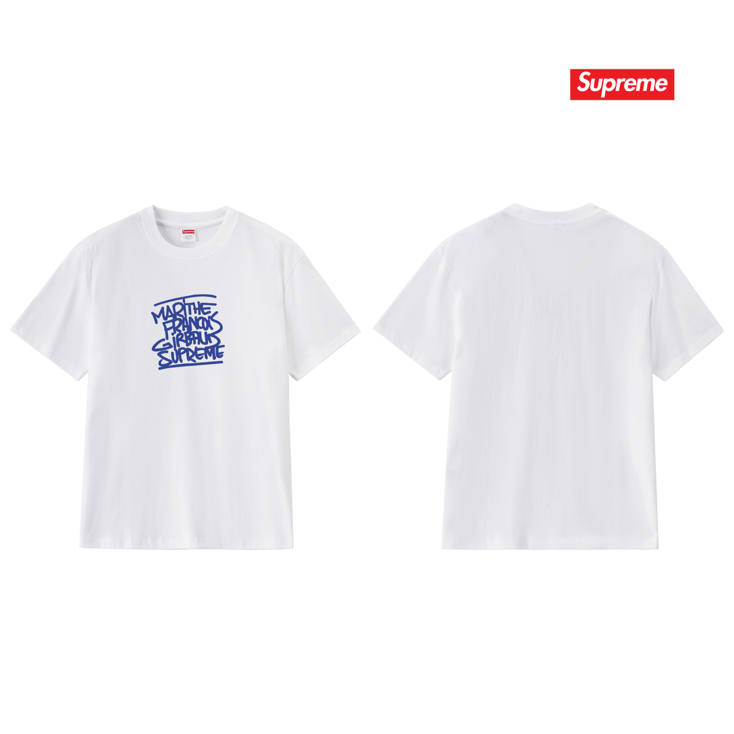 SUPREME スュプリーム ロゴTシャツ マルチカラーレディースTシャツ メンズTシャツ 全5色 - 画像 8