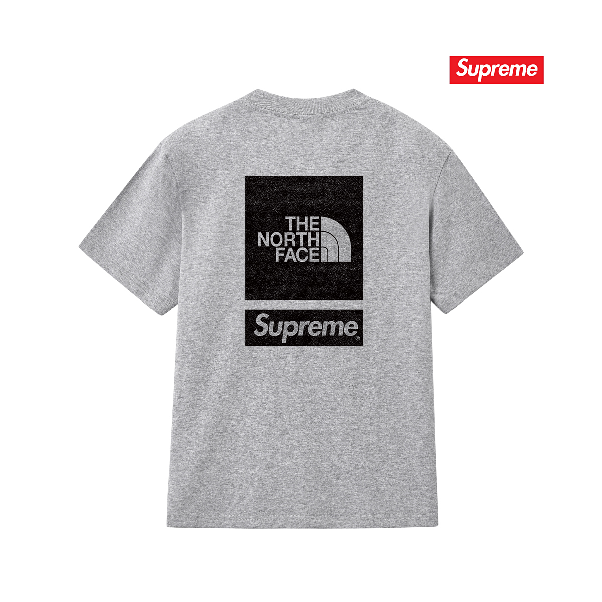 SUPREME スーパー�� + THE NORTH FACE ザ・ノースフェイス ロゴTシャツ 全5色 - 画像 8