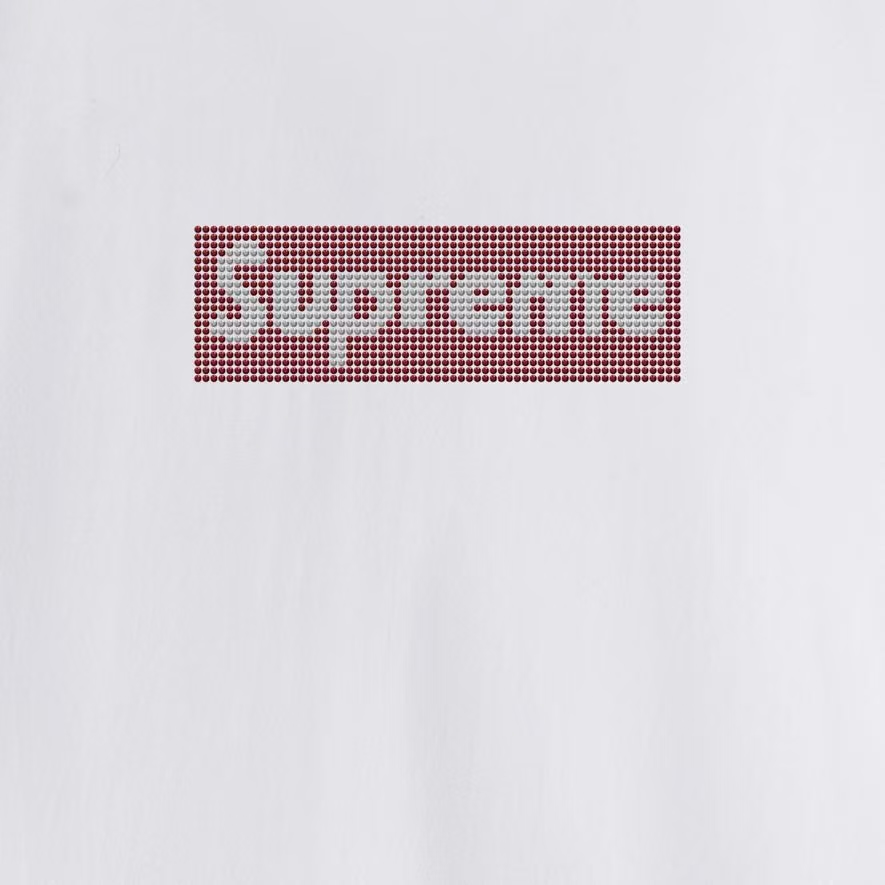SUPREME スュプリーム ロゴTシャツ メンズ レディース 本革 ブラック ホワイト グレー ピンク レッド トーン 全6色 - 画像 3