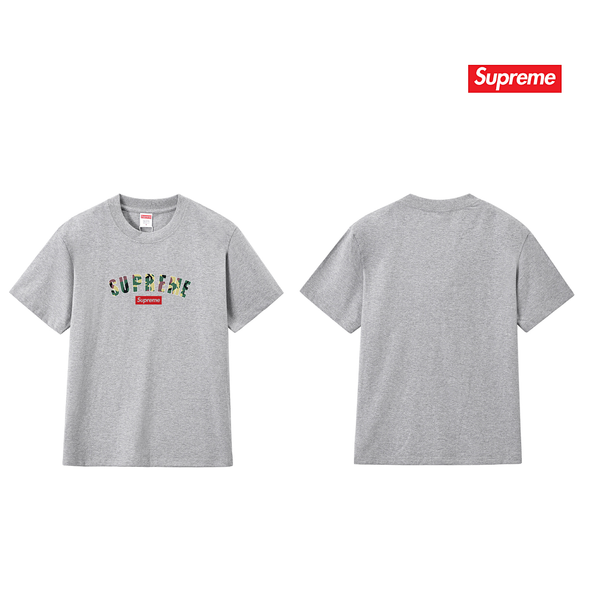 SUPREME スーパークール レギュラーフィットTシャツ カモフラージュプリント 全4色 - 画像 8