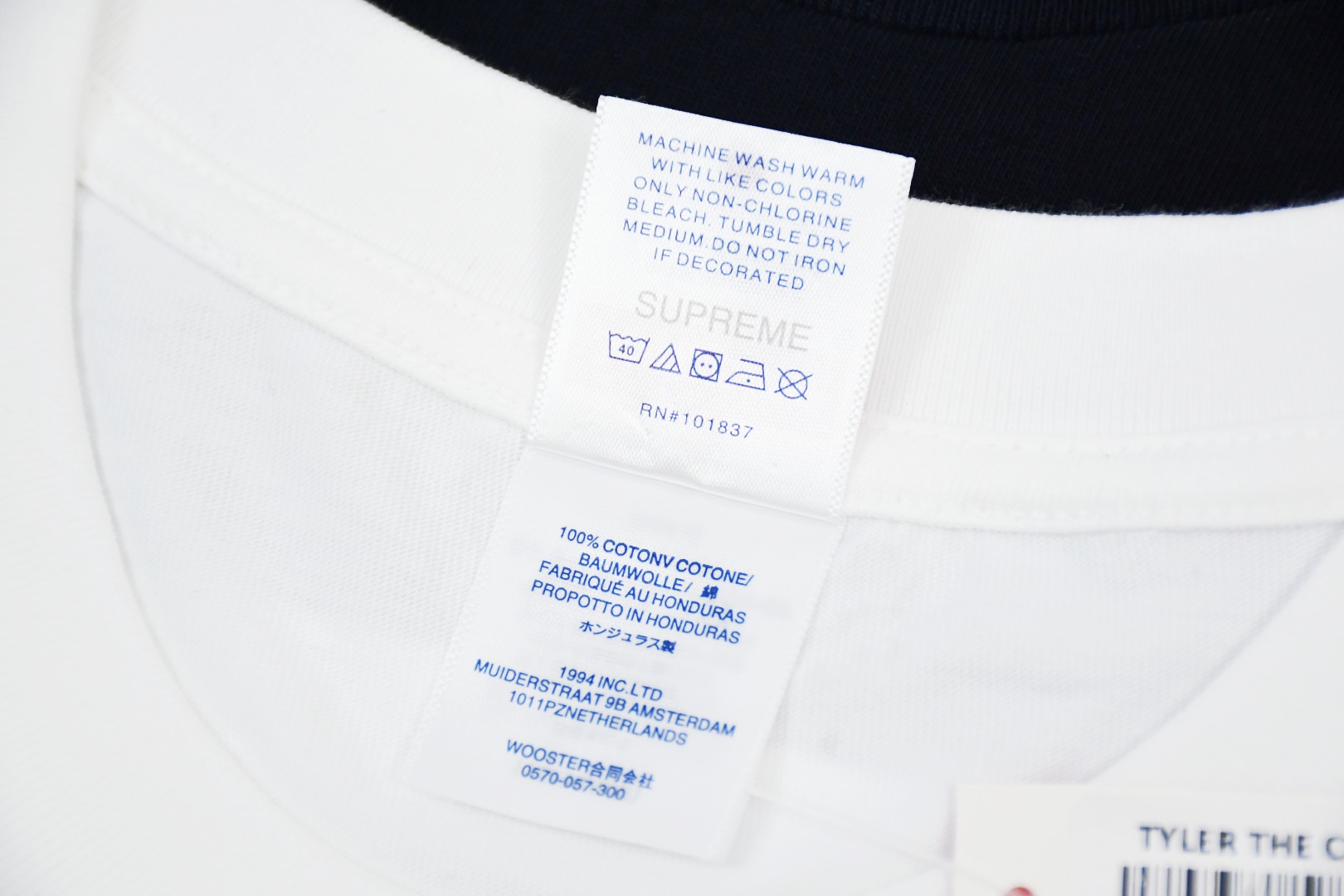 Supreme スュプレム ロゴTシャツ 本革 100%コットン 全2色 - 画像 6