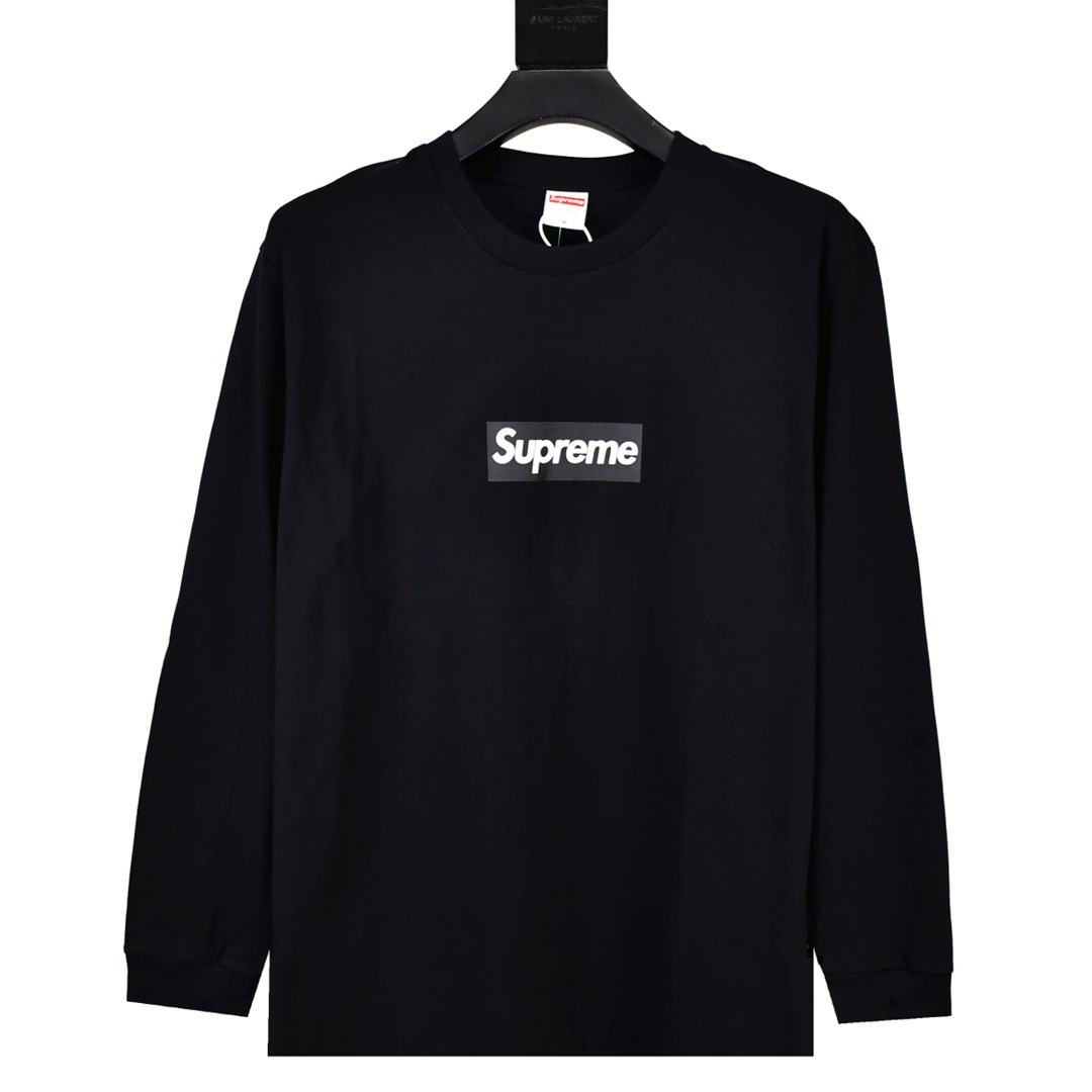 SUPREME スーパー ロングスリーブTシャツ ブラック ホワイト 全2色