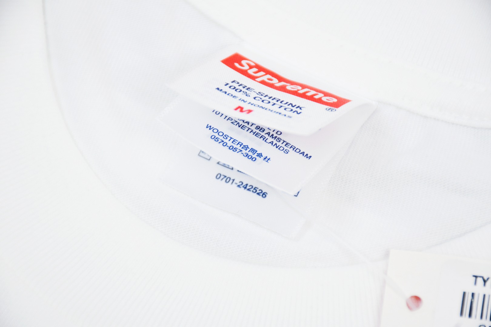 SUPREME スープレム メンズ 半袖Tシャツ 本革 100%コットン 全2色 - 画像 5