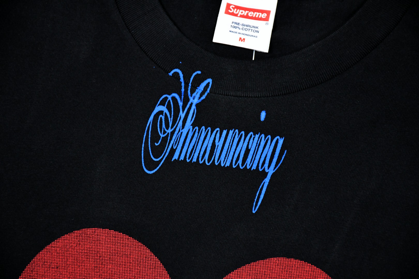 SUPREME スーパークリア ロゴTシャツ 本革 通勤 通学 全2色 - 画像 3