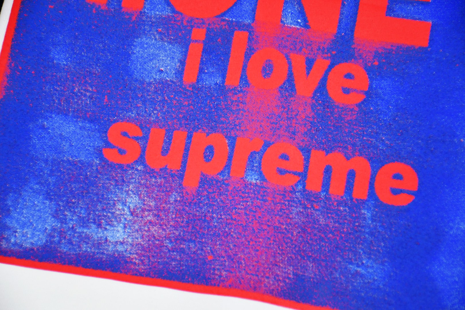 SUPREME スーパー メンズTシャツ フラットプリント 100%コットン 全2色 - 画像 6