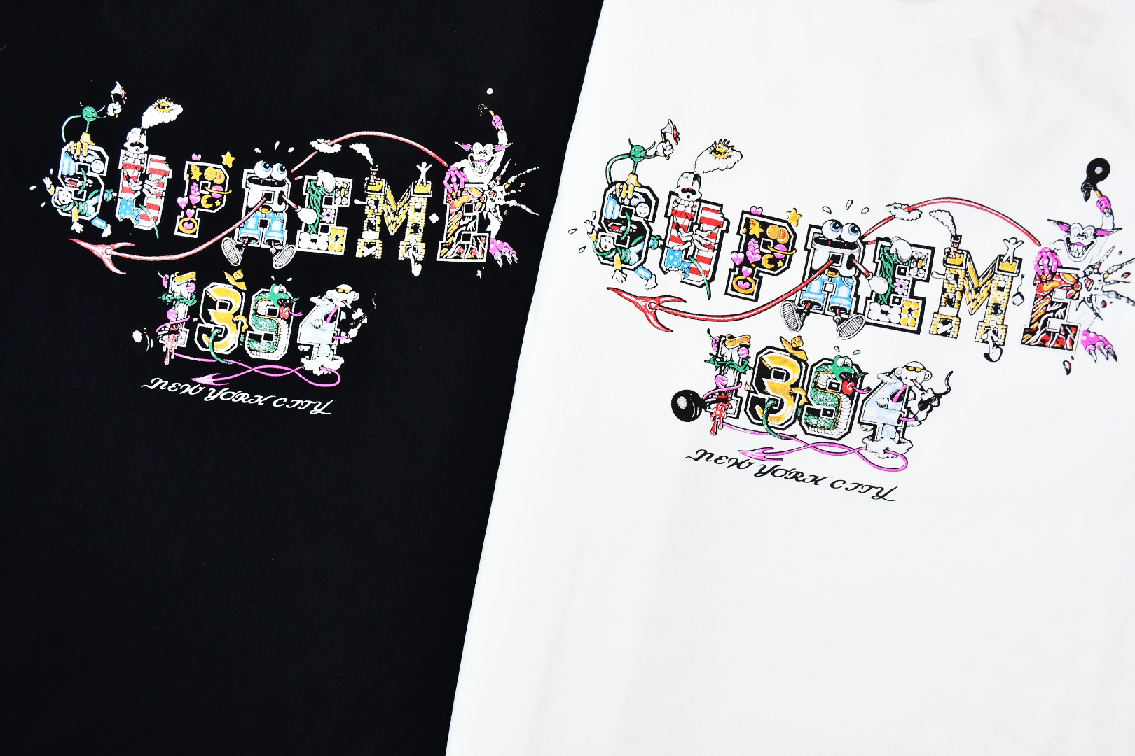 SUPREME スュプリーム メンズTシャツ カントロロゴ カラフル 190 - 画像 4