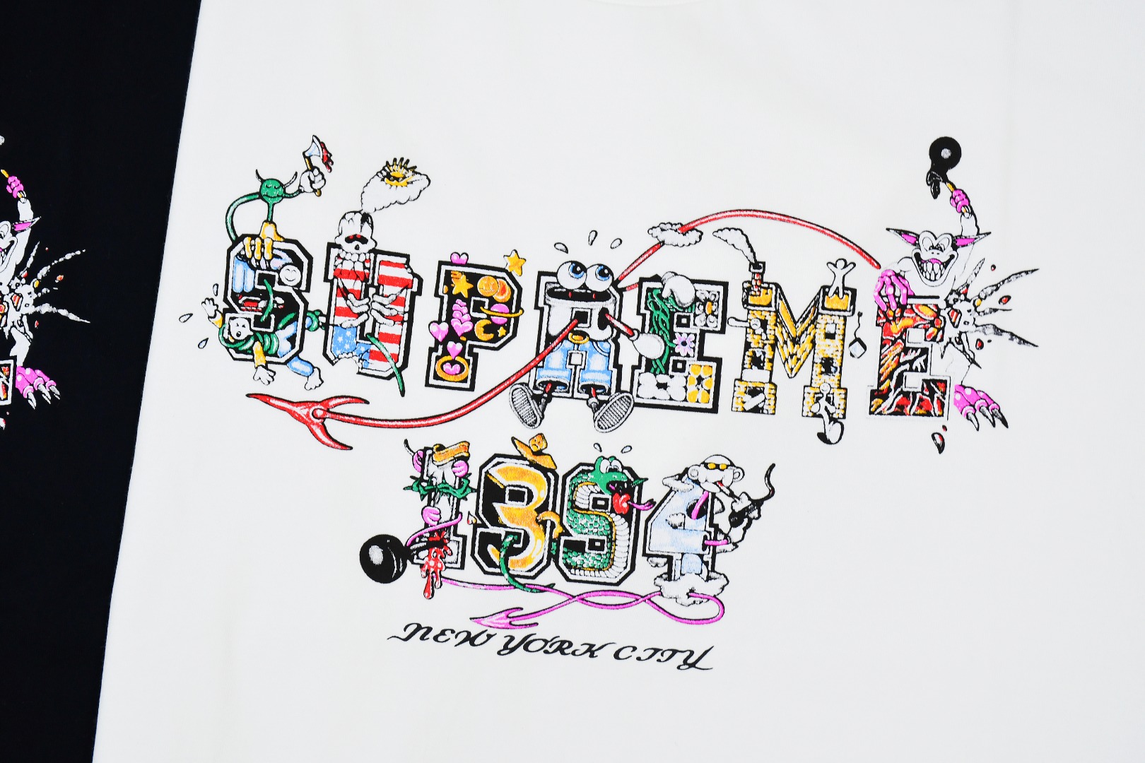 SUPREME スュプリーム メンズTシャツ カントロロゴ カラフル 190 - 画像 6