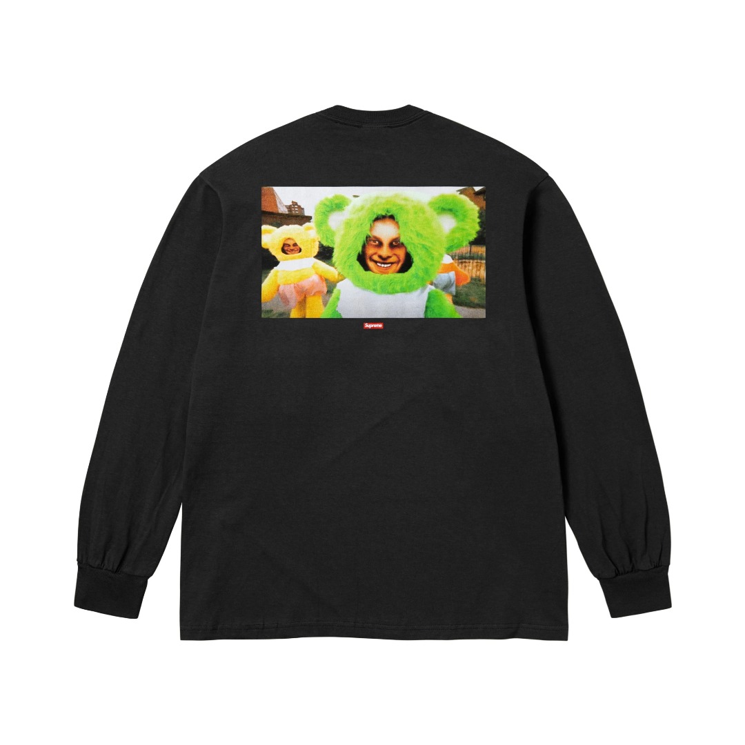SUPREME スュプリーム ロングTシャツ Donkey Rhubarb by Aphex Twin ロンT 全2色 - 画像 6