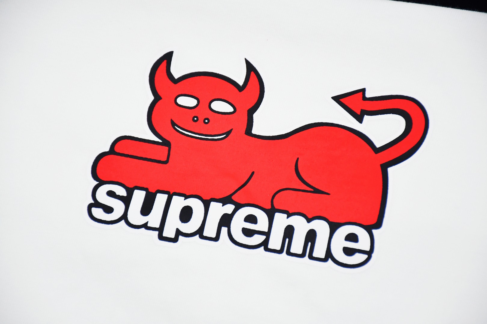 SUPREME スュプリーム ロゴTシャツ 本革 モンスター 2色展開 - 画像 5