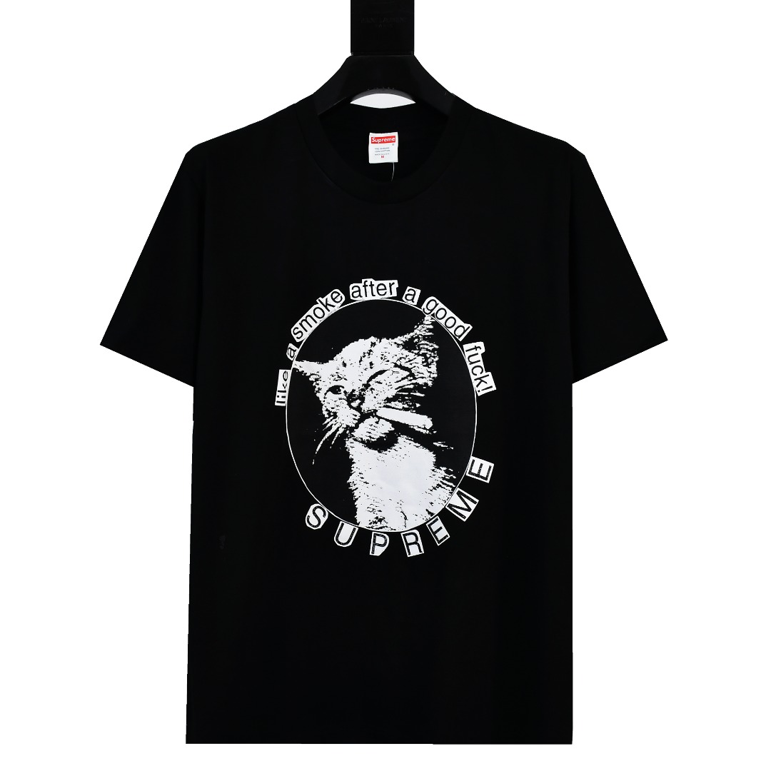 SUPREME スーパー メンズTシャツ 本革 通勤 通学 全2色