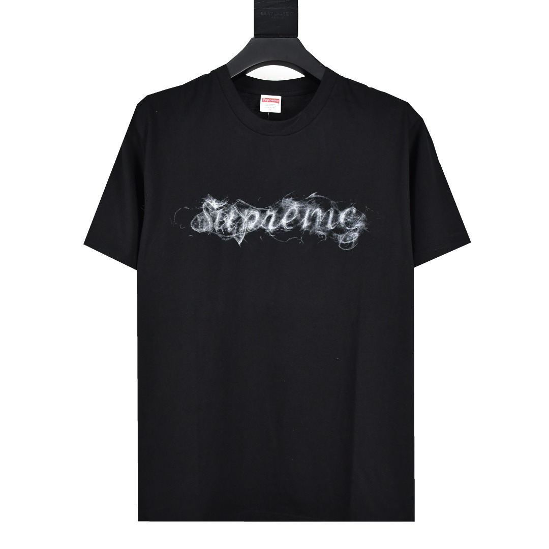 Supreme スュプリーム メンズTシャツ 19FW スモークロゴ 100%コットン 全2色