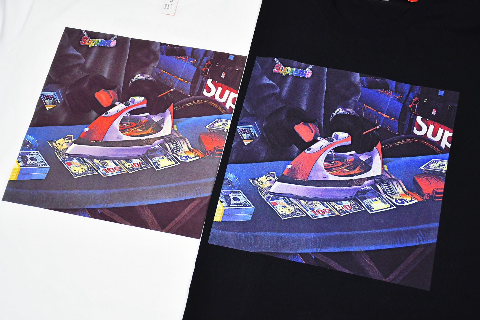 Supreme スーパー インク メンズ Tシャツ ブラック ホワイト 全2色 - 画像 6