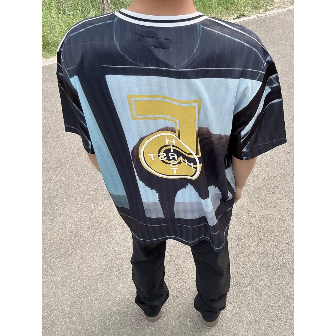 SUPREME スープレム ロゴTシャツ 通勤 通学 ブラック - 画像 9