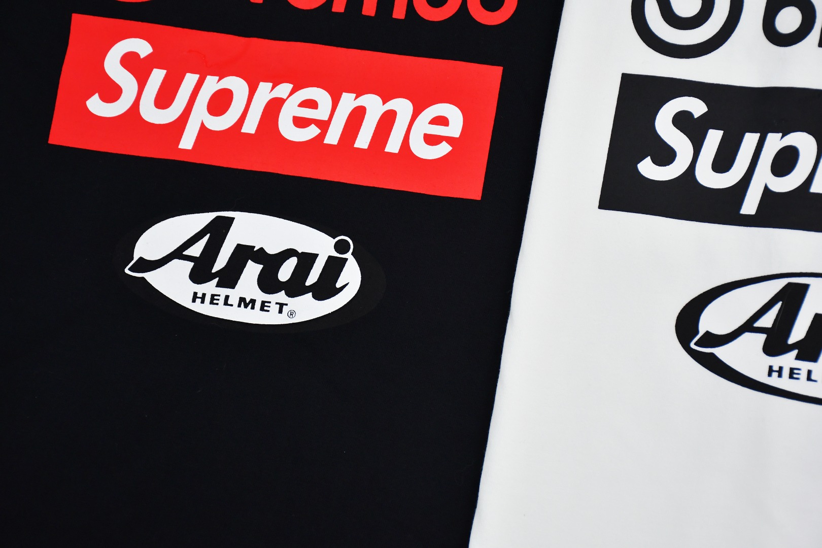 Supreme スュプリーム ロゴTシャツ ブラック ホワイト 全2色 - 画像 3