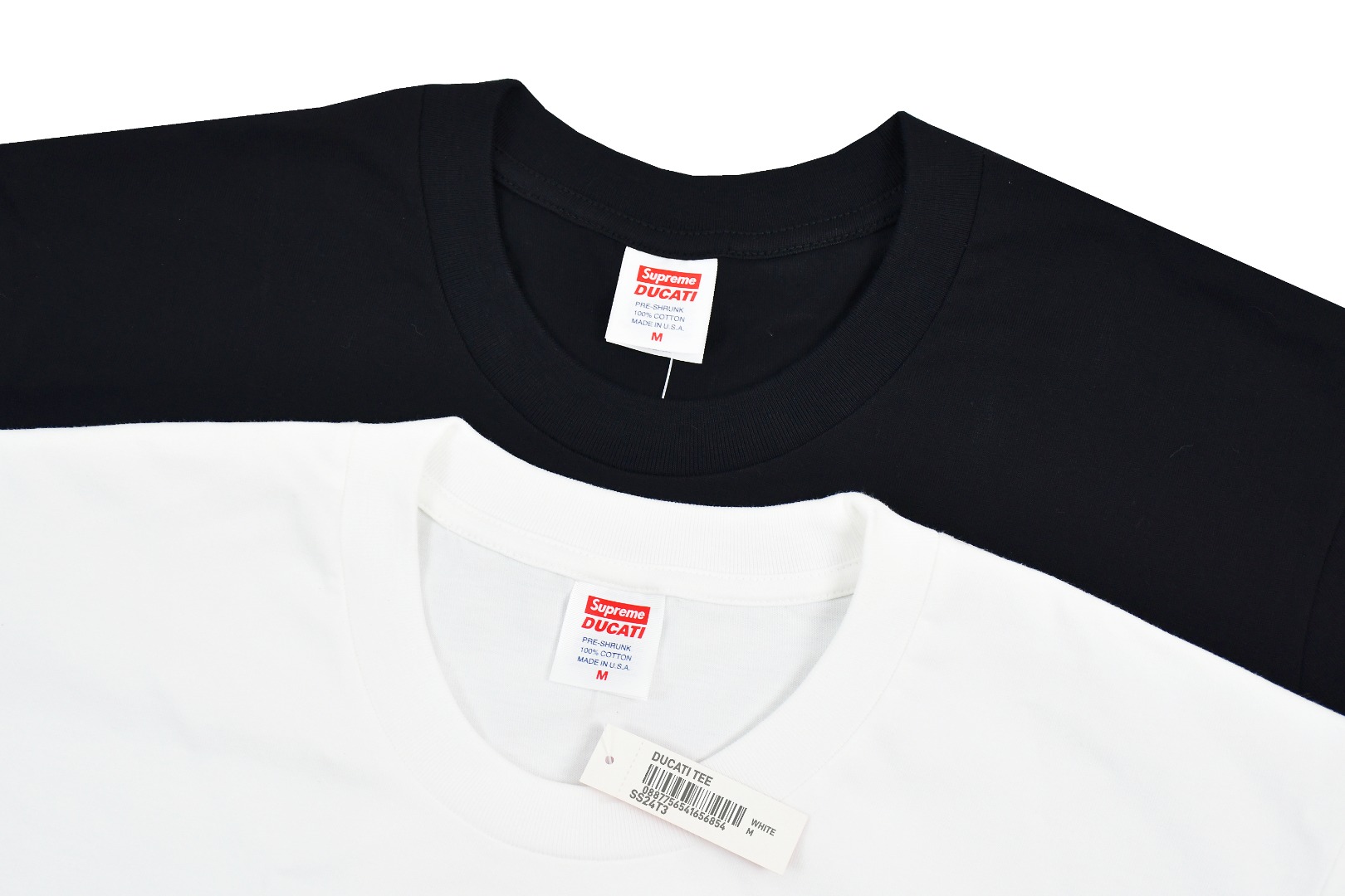 Supreme スュプリーム ロゴTシャツ ブラック ホワイト 全2色 - 画像 7
