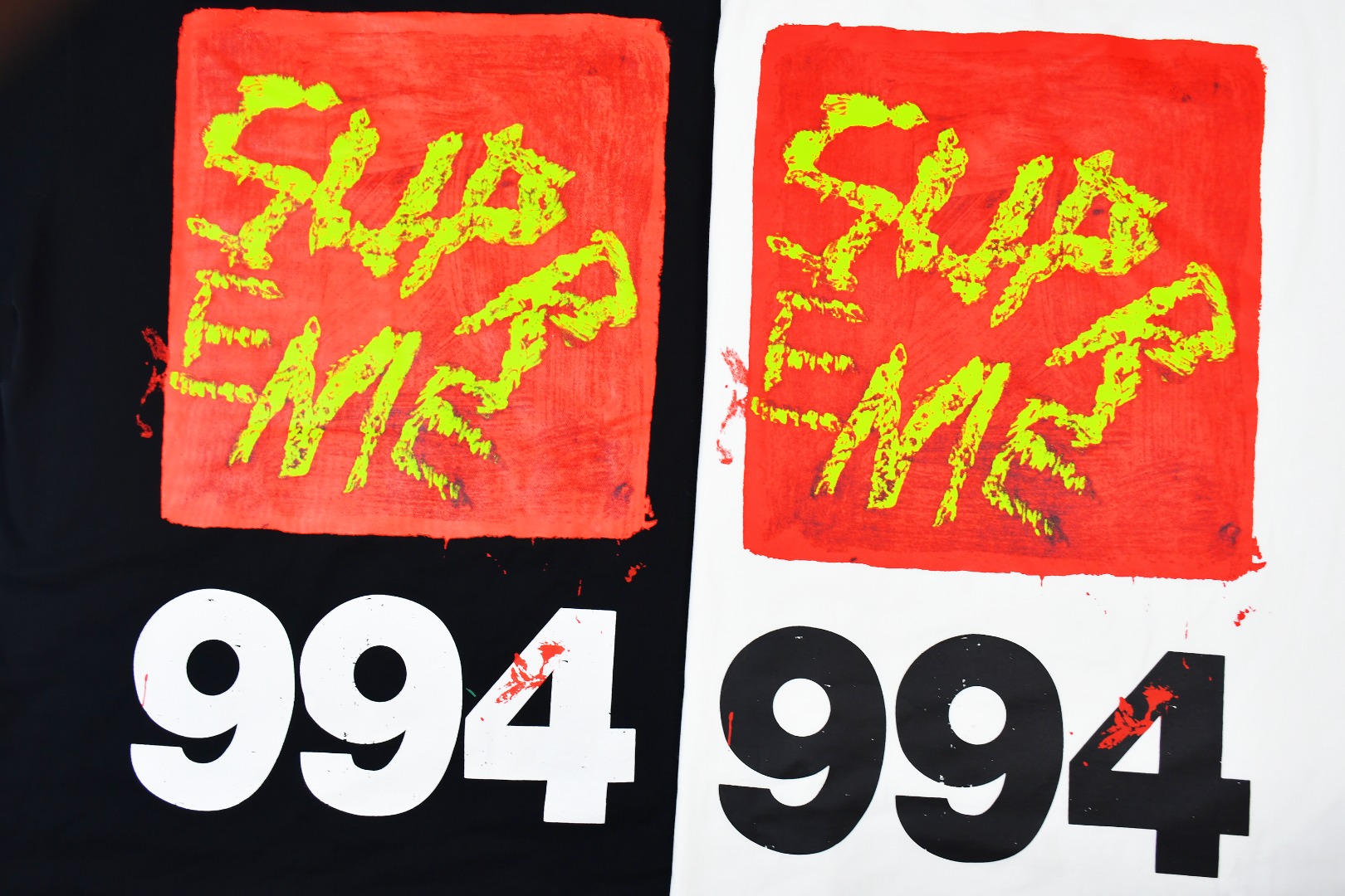 Supreme スュープレム メンズTシャツ 994 パイントT 994 ワンピース 全2色 - 画像 9