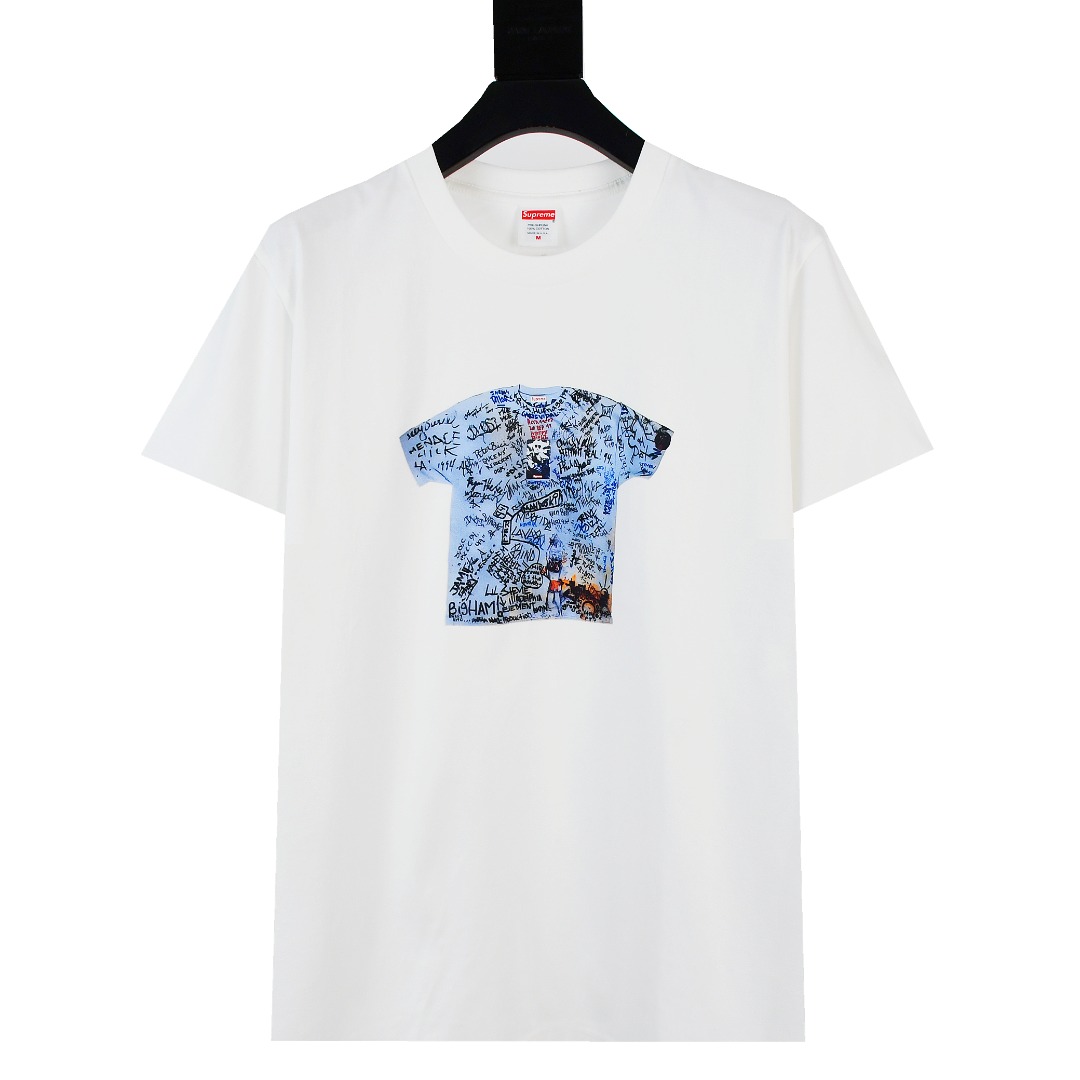 SUPREME スュプリーム 30周年限定 メンズ Tシャツ ブラック ホワイト 全2色 - 画像 5