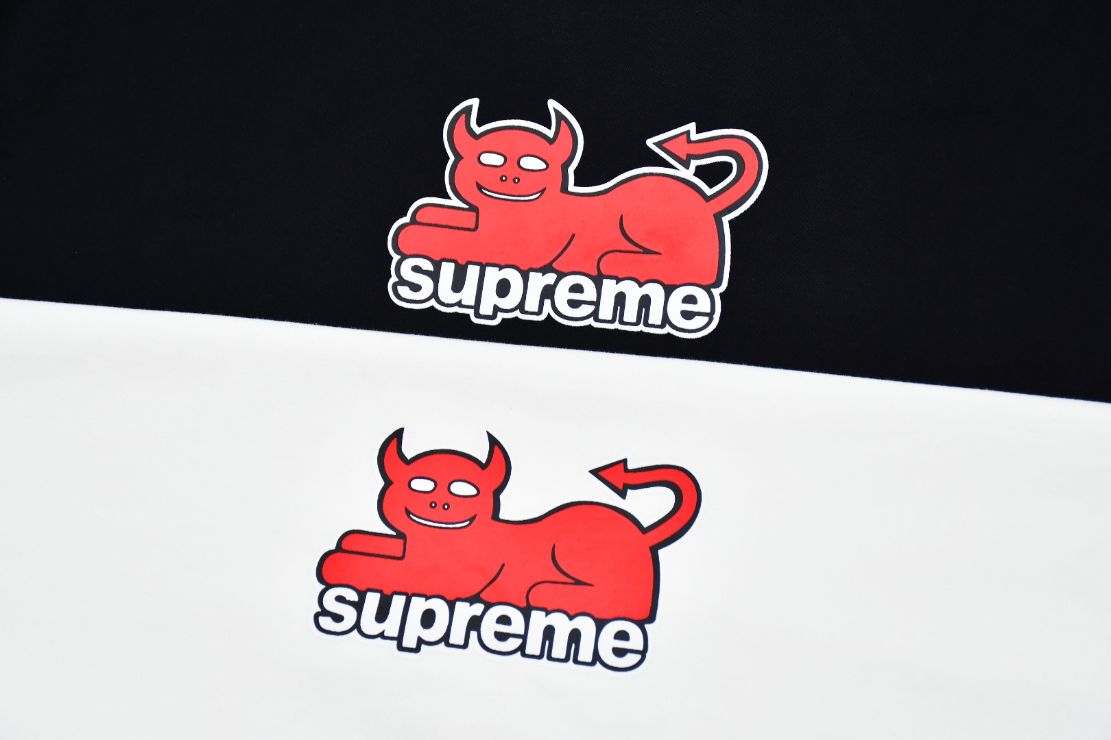 SUPREME スュプリーム ロゴTシャツ 本革 通勤 通学 全2色 - 画像 4