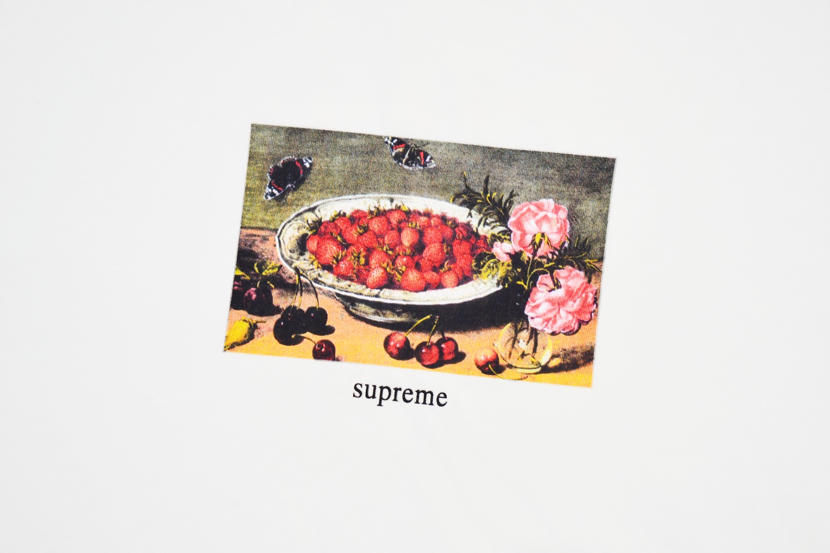 SUPREME スーパークリエイト Tシャツ 通勤 本革 全2色 - 画像 6