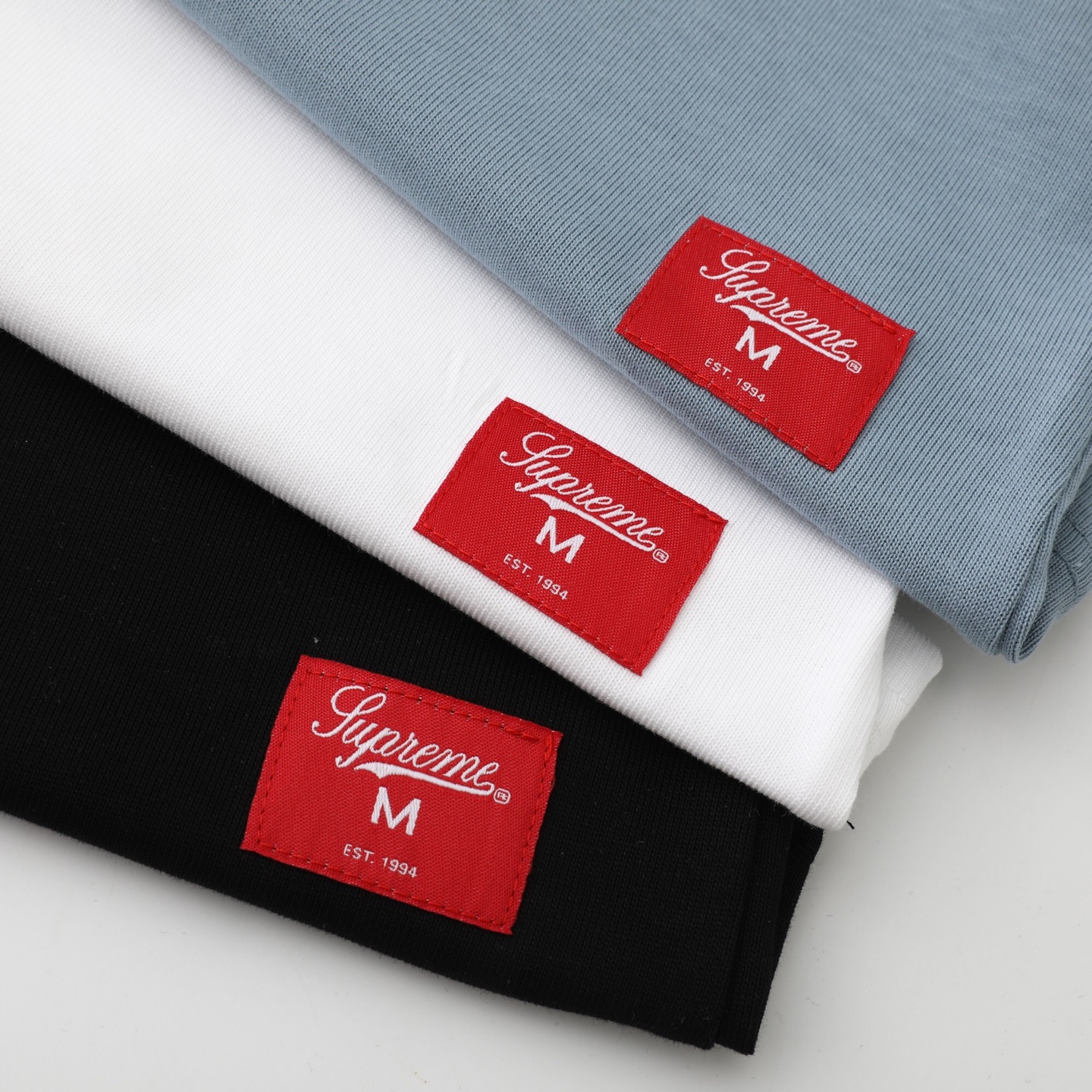 SUPREME スーパーイースト ロングスリーブTシャツ 本革 100%コットン 全4色 - 画像 6