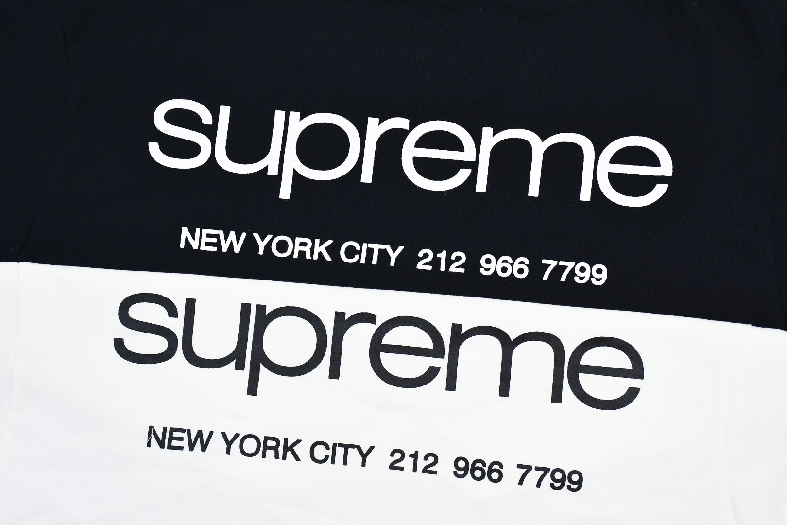 SUPREME スュプリーム ロゴTシャツ ロゴ Tシャツ ブラック ホワイト 全2色 - 画像 7