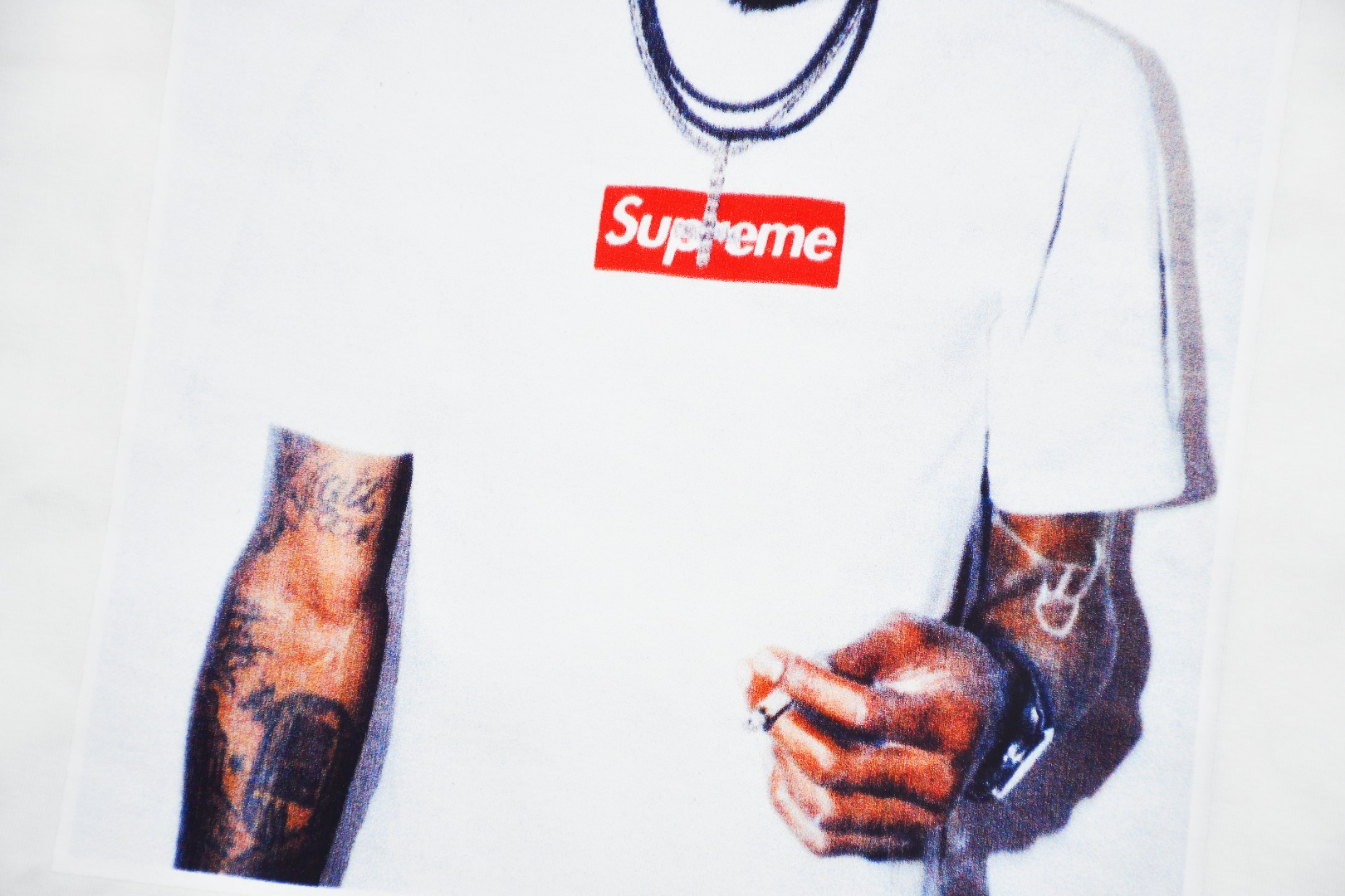 SUPREME スュプリーム 人像プリントTシャツ 全2色 - 画像 8