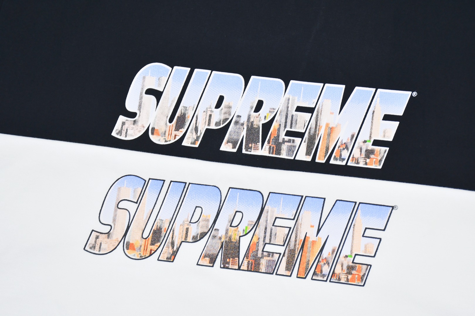 SUPREME スーパー ロゴTシャツ 本革 通勤 通学 全2色 - 画像 4