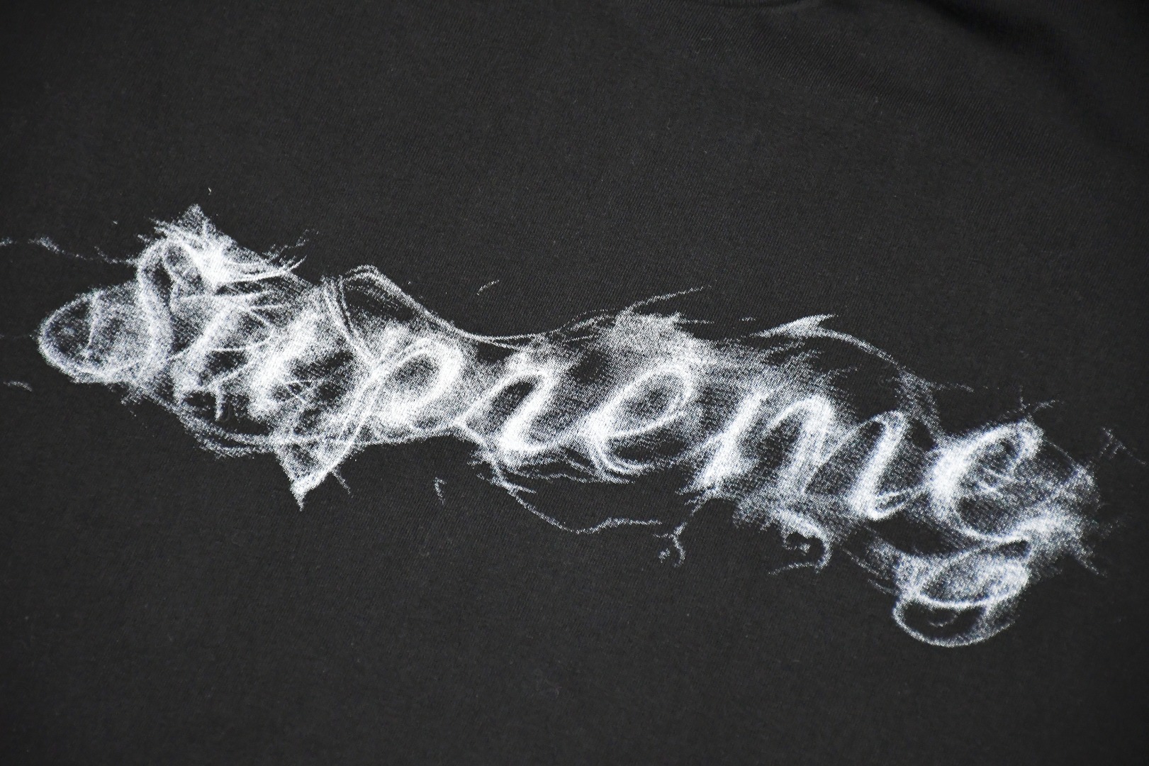 Supreme スュプリーム ロゴTシャツ 煙霧ロゴ 100%コットン 全2色 - 画像 6