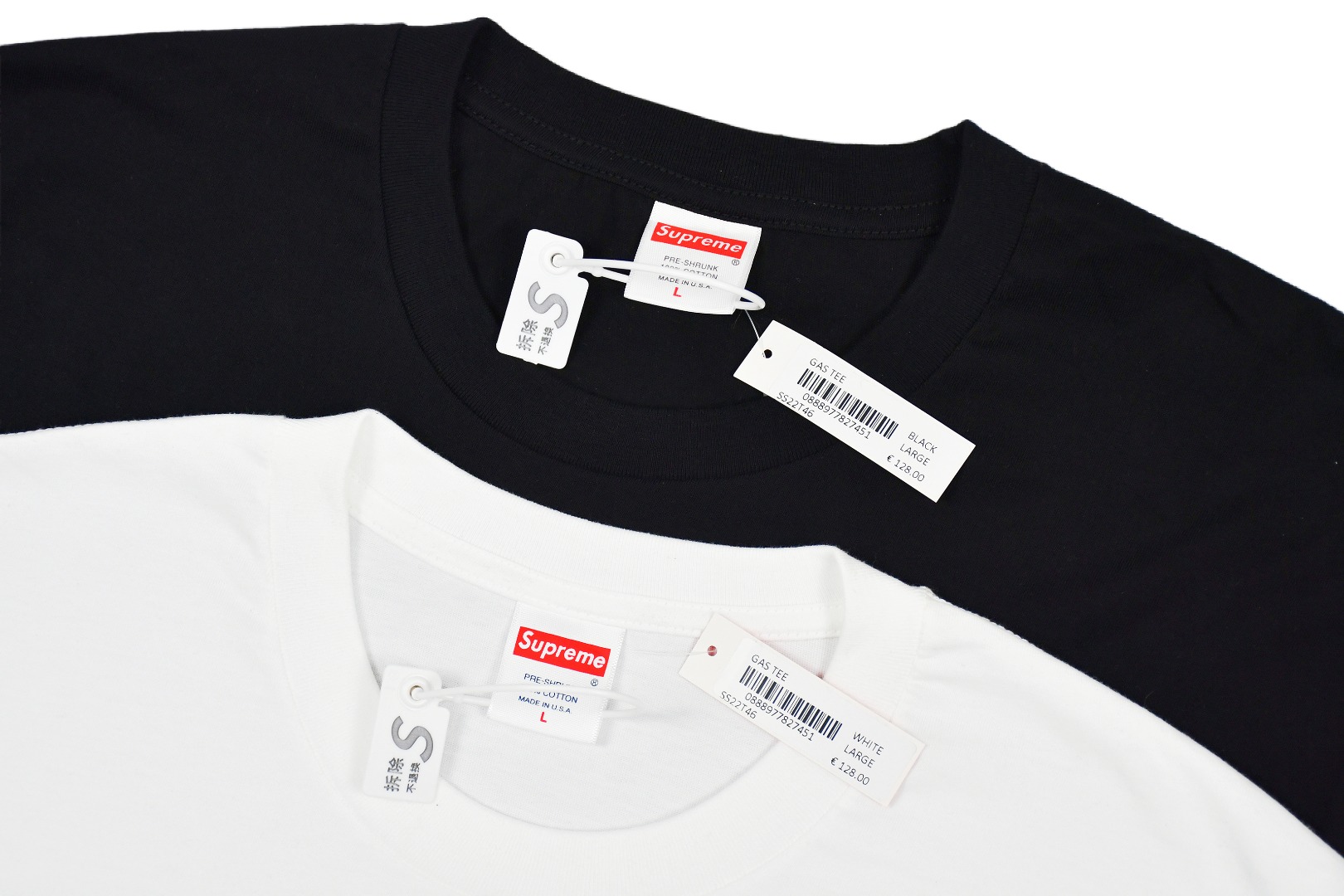 SUPREME スュプリーム インク ロゴTシャツ ブラック/ホワイト 全2色 - 画像 5