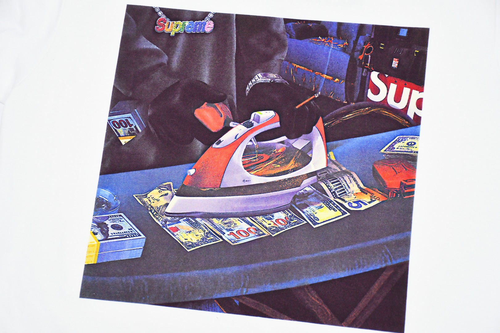 SUPREME スュプリーム インク ロゴTシャツ ブラック/ホワイト 全2色 - 画像 7