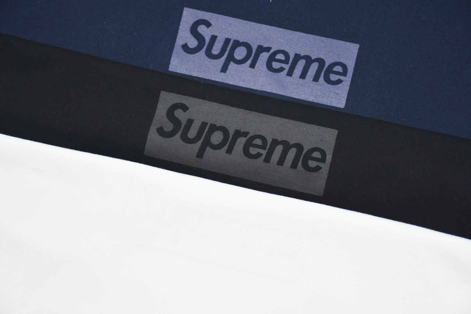 SUPREME スュプリーム TONAL BOX LOGO TEE ロゴTシャツ ブラック ホワイト ネイビー 全3色 - 画像 6