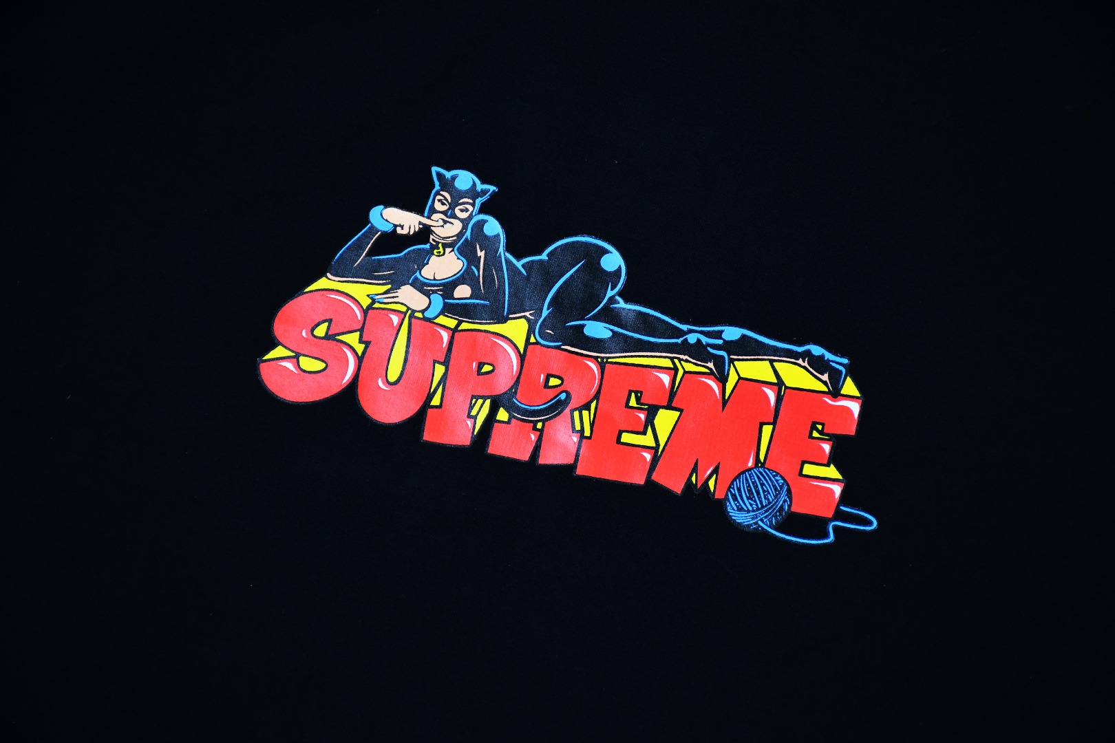 SUPREME スュプリーム カトウーマンTシャツ ブラック ホワイト 全2色 - 画像 5