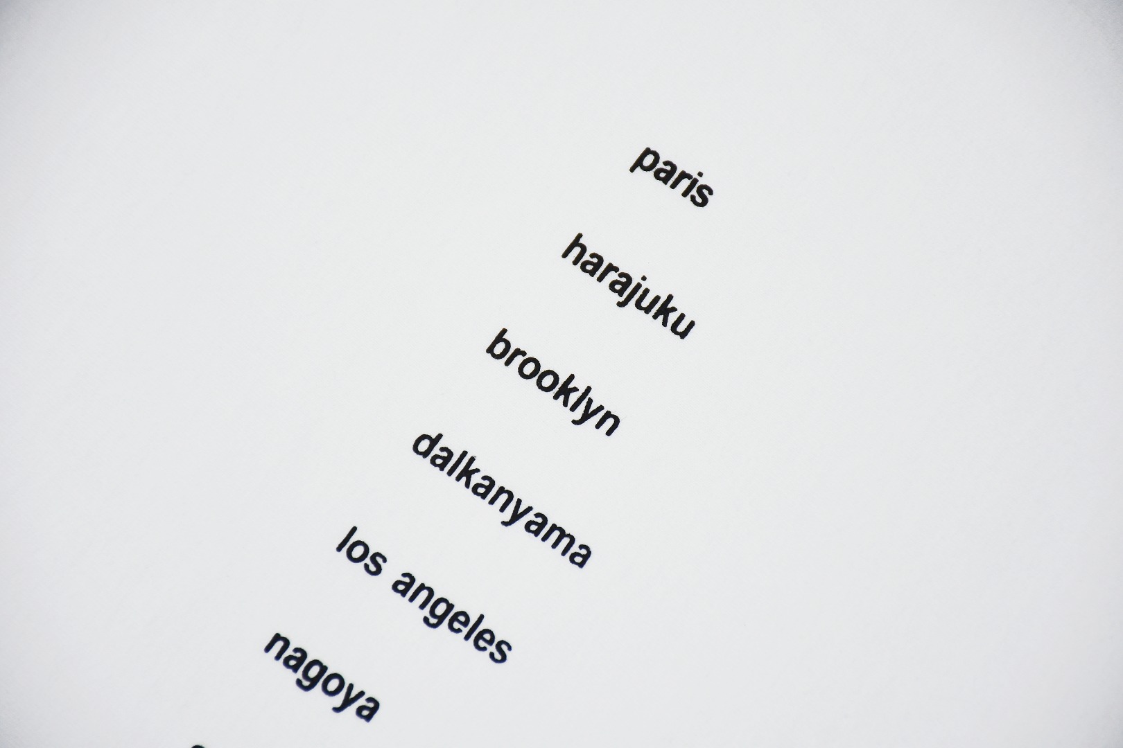 SUPREME スーパー ロケーションTシャツ 通勤 通学 全2色 - 画像 7