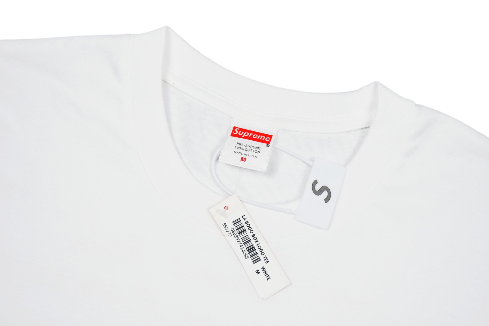 Supreme スーパー ロゴTシャツ 本革 通勤 ブラック - 画像 3