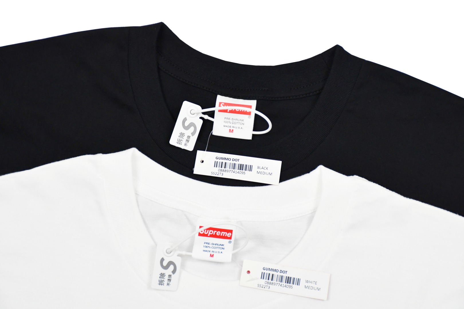 SUPREME スュプリーム ロングスリーブTシャツ ロゴ 本革 全2色 - 画像 3
