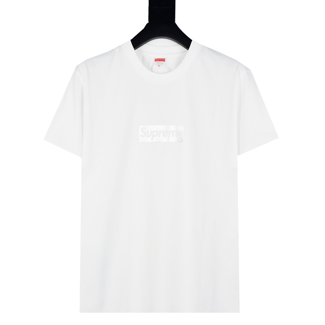 Supreme スュプリーム メンズTシャツ 100%コットン ホワイト 全1色