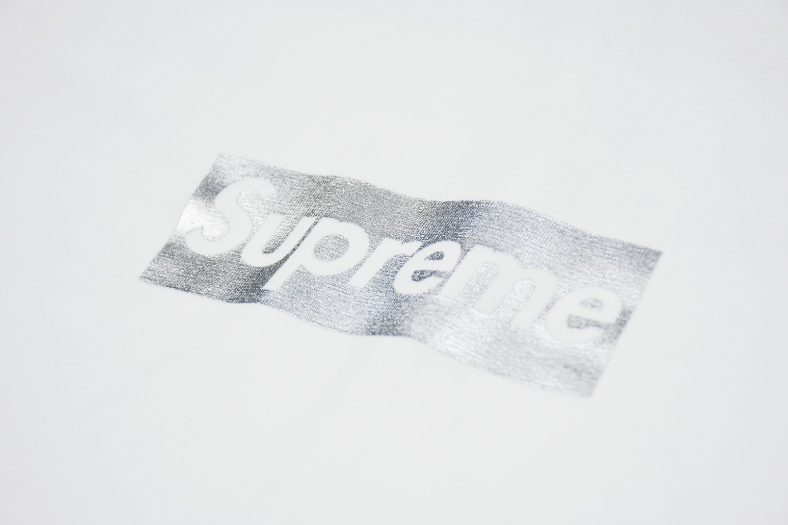 Supreme スュプリーム メンズTシャツ 100%コットン ホワイト 全1色 - 画像 5