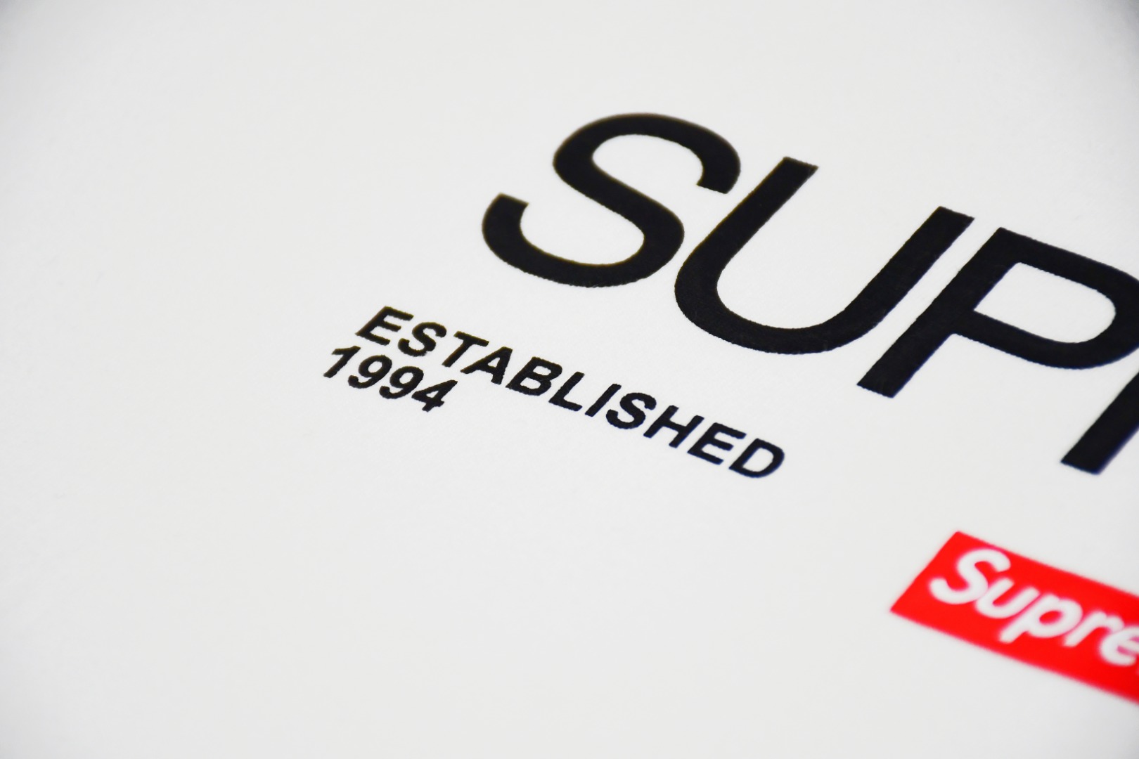 SUPREME スュプリーム 1994 シャツ ブラック ホワイト - 画像 8