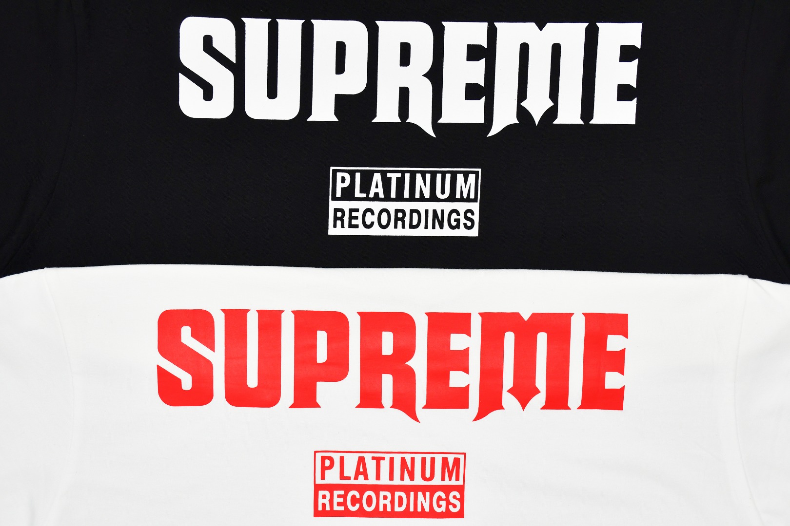 SUPREME スュープリーム Tシャツ ロゴプリント Tシャツ ブラック ホワイト 全2色 - 画像 7