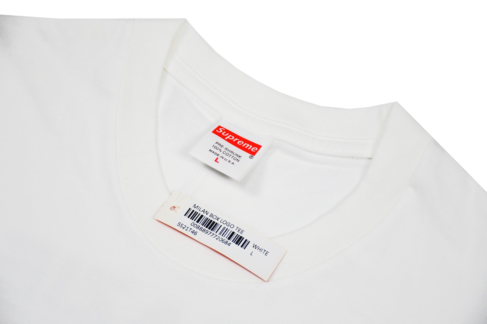 Supreme スュプリーム ミラノボックスロゴTシャツ 本革 ブラック - 画像 3