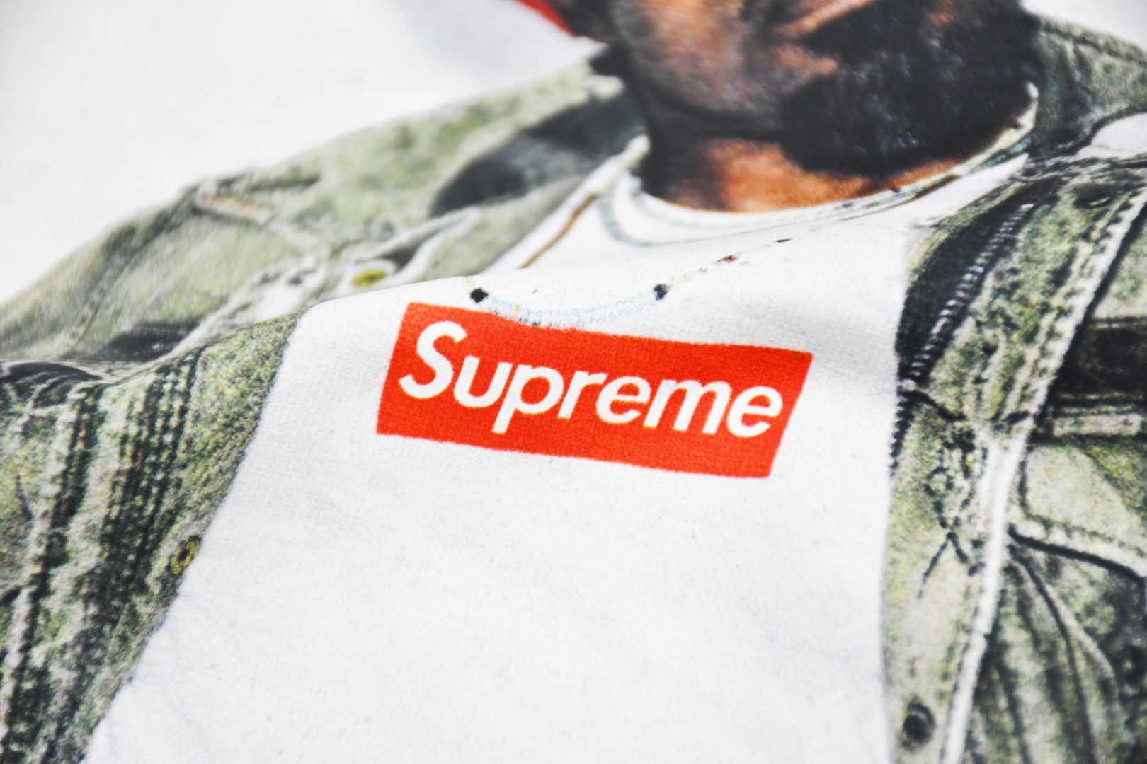 SUPREME スープレム バンダナボックスロゴTシャツ ブラック/ホワイト 全2色 - 画像 8