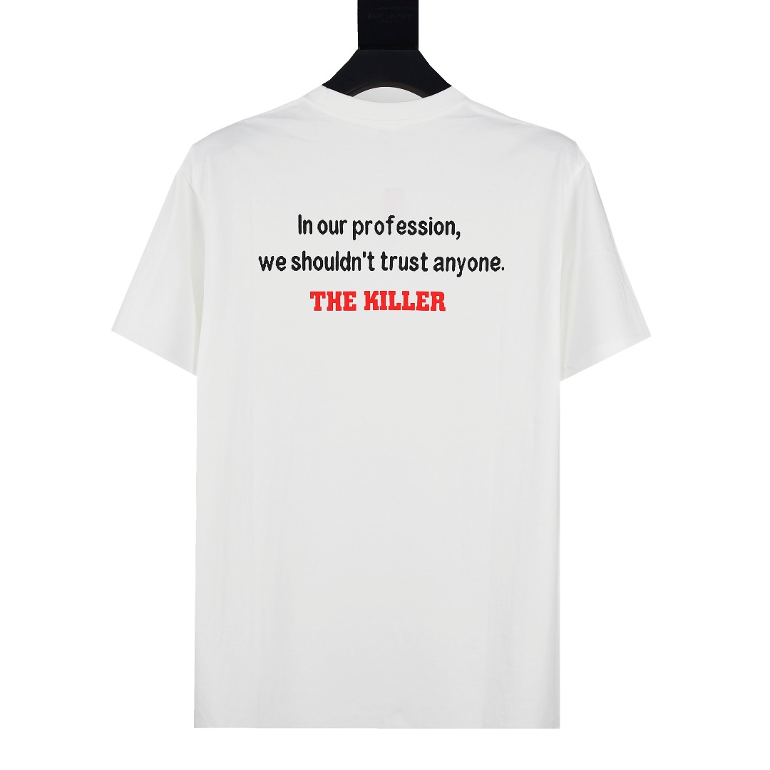 Supreme スュプリーム メンズTシャツ ブラック ホワイト - 画像 4