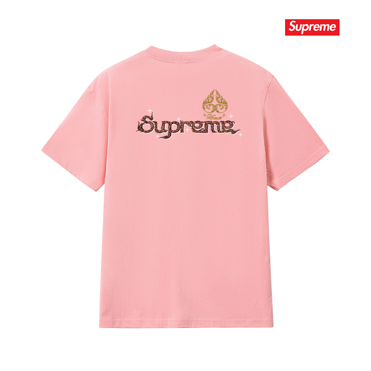 SUPREME スーパー�� + ワンポイントTシャツ + メンズ 半袖Tシャツ + ポイントTシャツ + ブルー + 全5色 - 画像 2